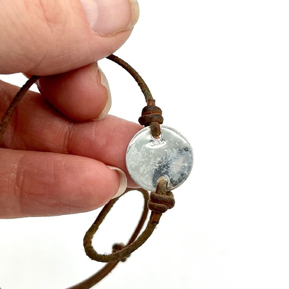 Inspirational‎ Leather Bracelet Dream Big Love Hope Charm Adjustable Boho - Picture 2 of 2